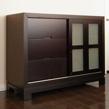 Eden Baby Melody Dresser in Dark Espresso - Click to enlarge
