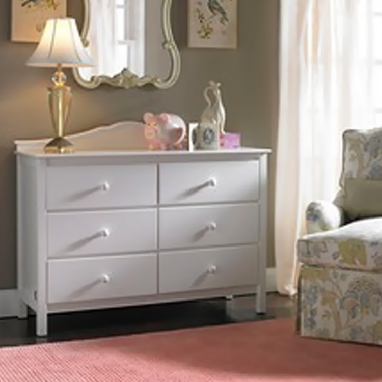 Fisher Price Collection Double Dresser in Snow White FREE SHIPPING