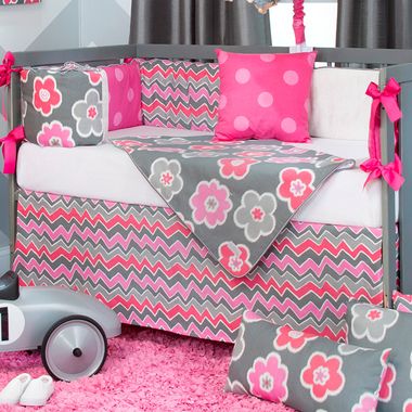 Glenna Jean Addison 4 Piece Crib Set