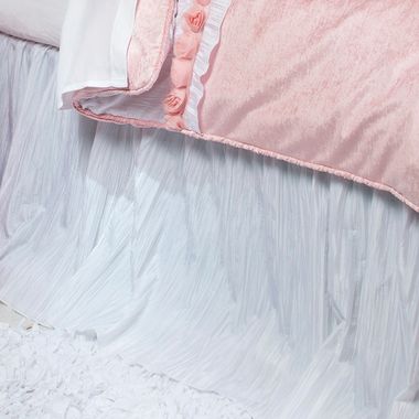 Glenna Jean Anastasia White Crinkle Full Skirt