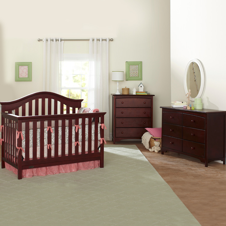 Graco Cribs 2 Piece Nursery Set Bryson Convertible Crib, Combo