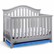 Graco Cribs Bryson 4 in 1 Convertible Crib in Pebble Gray