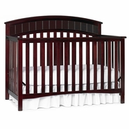 Graco Cribs Charleston 4 in 1 Convertible Crib in Cherry