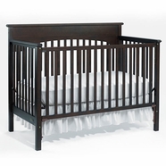 Graco Cribs Lauren 4 in 1 Convertible Crib in Espresso