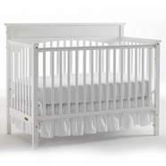 Graco Cribs Lauren 4 in 1 Convertible Crib in White