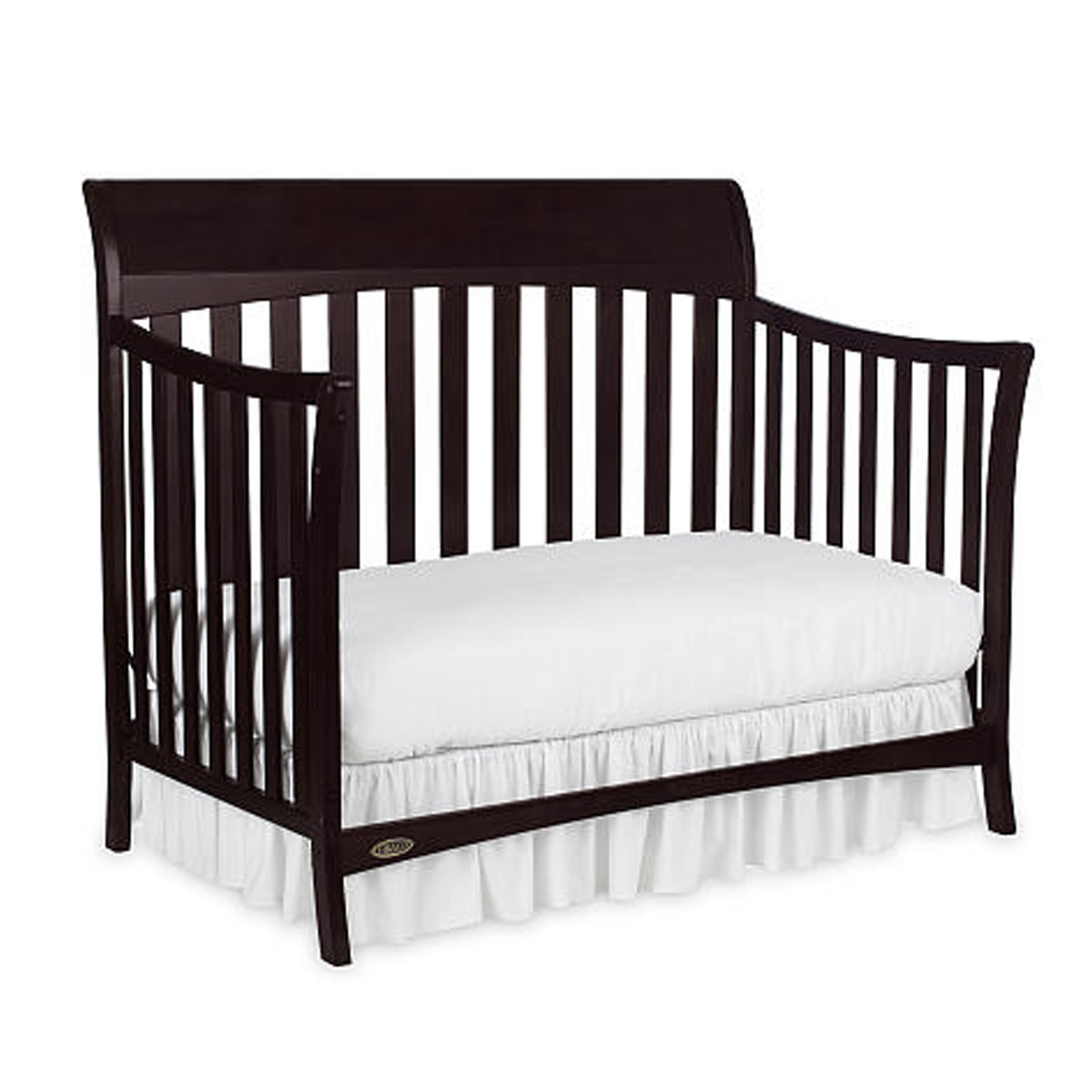 Nursery Graco Rory Convertible Crib Espresso Graco Cribs Rory