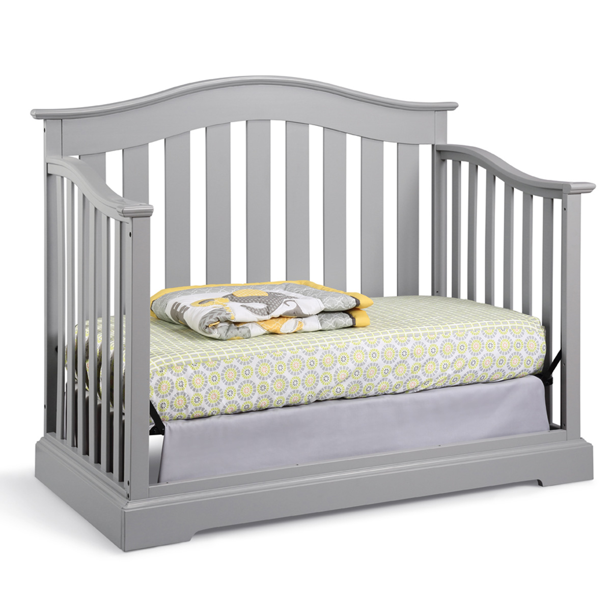 Graco Cribs Westbrook 4 in 1 Convertible Crib in Pebble Gray FREE SHIPPING