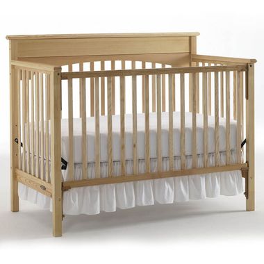 Graco Cribs Lauren 4 in 1 Convertible Crib in Natural - Click to enlarge