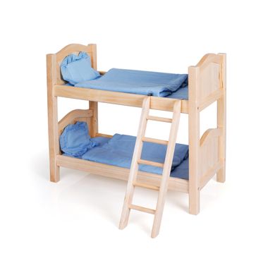 Guidecraft Doll Bunk Bed in Natural