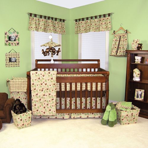 Jungle Jam Crib Bedding Collection