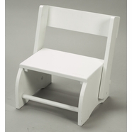Kid's Korner Large Flip Stool in White