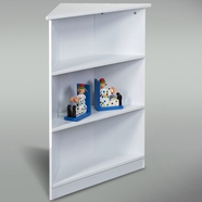 Kid's Korner White Corner Bookshelf
