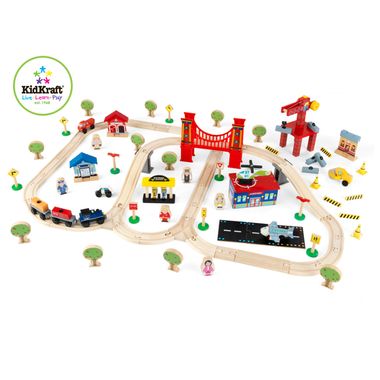 kidkraft city train set