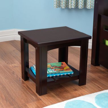 Kidkraft Addison Toddler Table with Shelf in Espresso - Click to enlarge