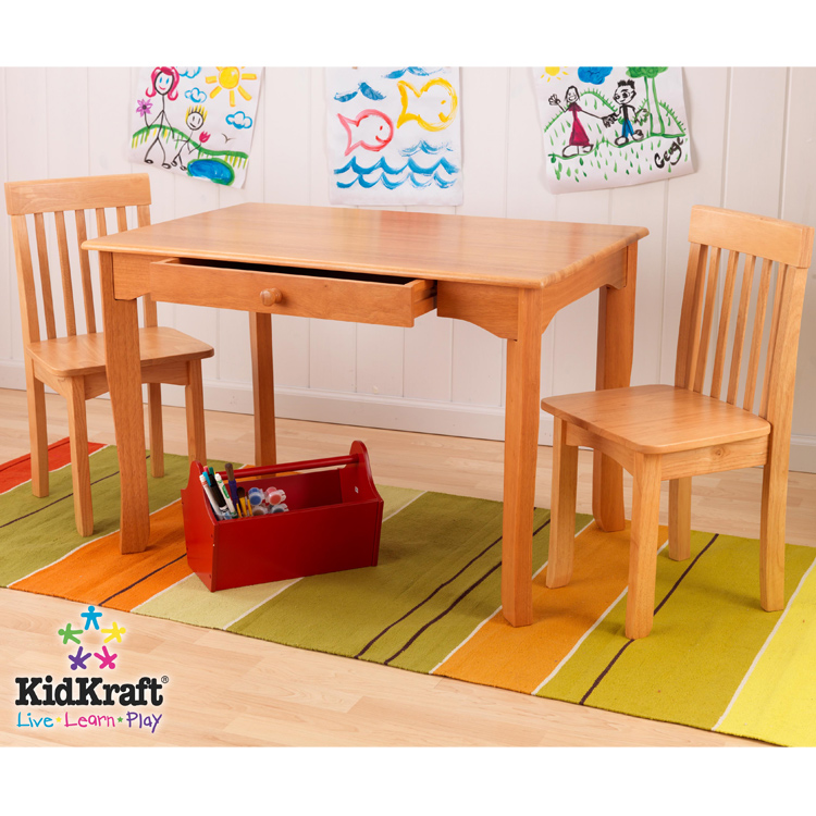KidKraft kids Avalon Table and Chair Set Honey FREE SHIPPING