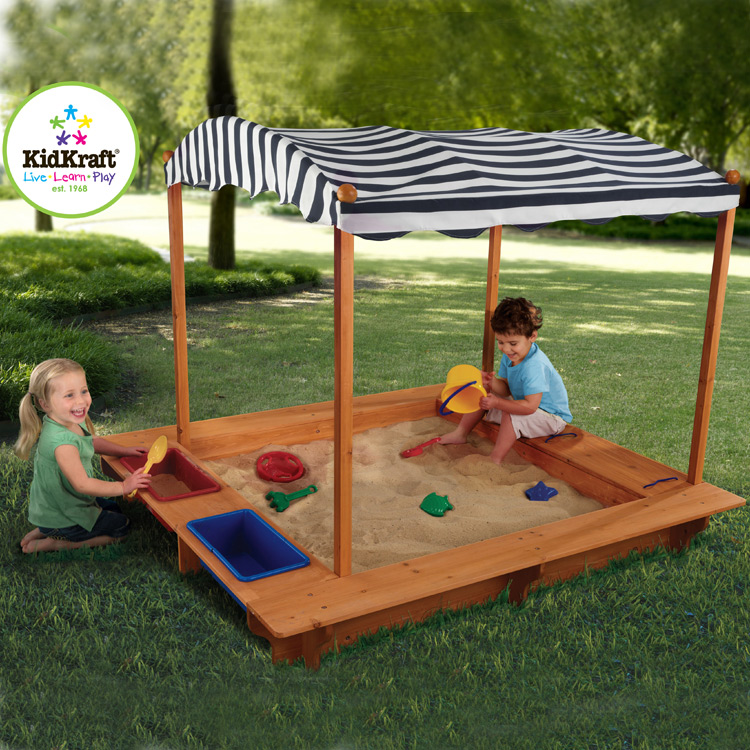 KidKraft Outdoor Sandbox with Canopy FREE SHIPPING 219.00