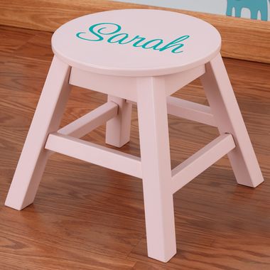 KidKraft Round Stool in Pink - Click to enlarge