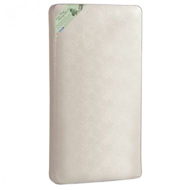 Kolcraft Pure Sleep Therapeutic 150 Coil Baby Crib Mattress in White Windsor