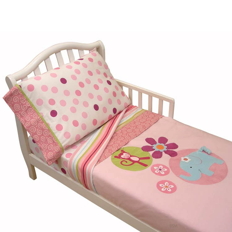 Lambs & Ivy Lollipop Jungle 4 Piece Toddler Bedding Set FREE SHIPPING