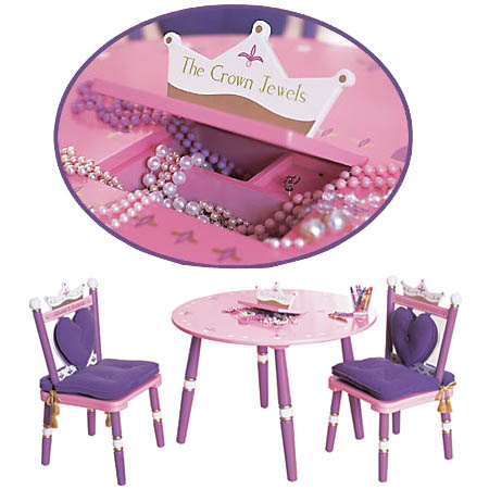 Levels Of Discovery Princess Table & 2 Chair Set - FREE SHIPPING