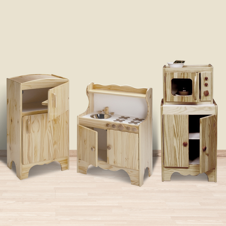 Little Colorado Kid's Complete Kitchen set with Refrigerator