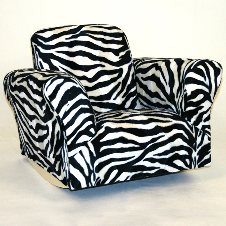 Magical Harmony Kids Standard Rocker in Zebra FREE SHIPPING