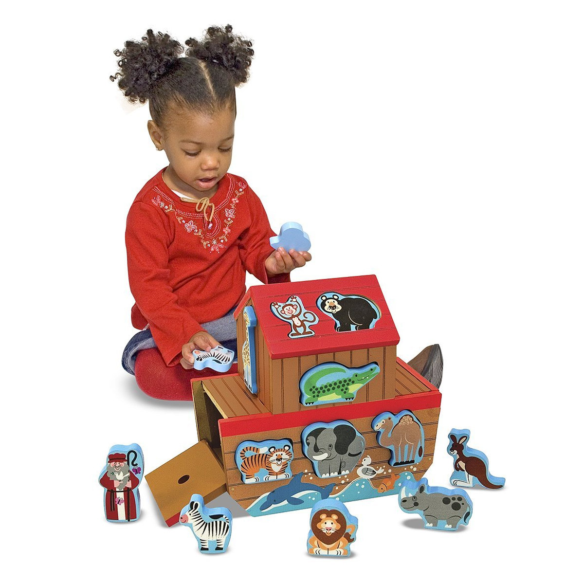 Melissa & Doug Noah's Ark Shape Sorter FREE SHIPPING