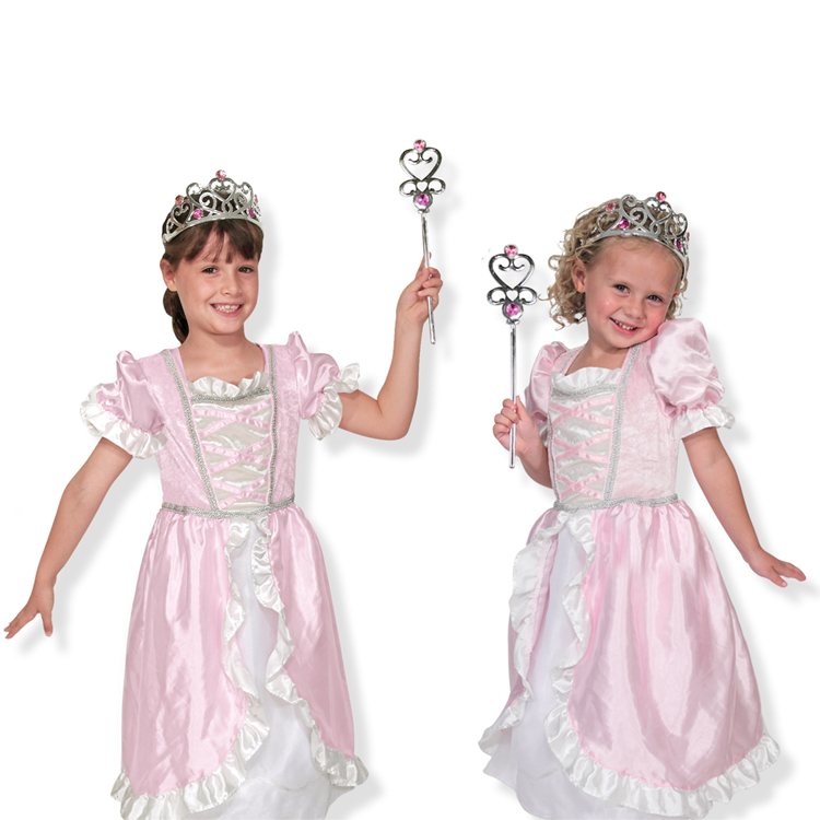 open lace back dress Melissa & Doug Crown Jewels Tiaras Role Play Collection