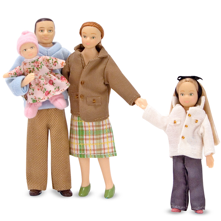 Melissa & Doug Victorian Doll Family (Caucasian) FREE SHIPPING