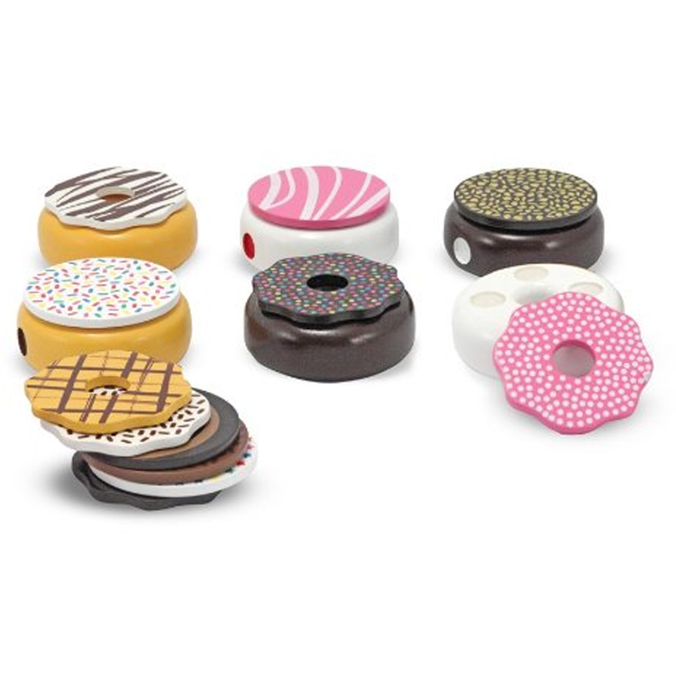 Melissa & Doug Wooden Doughnuts FREE SHIPPING