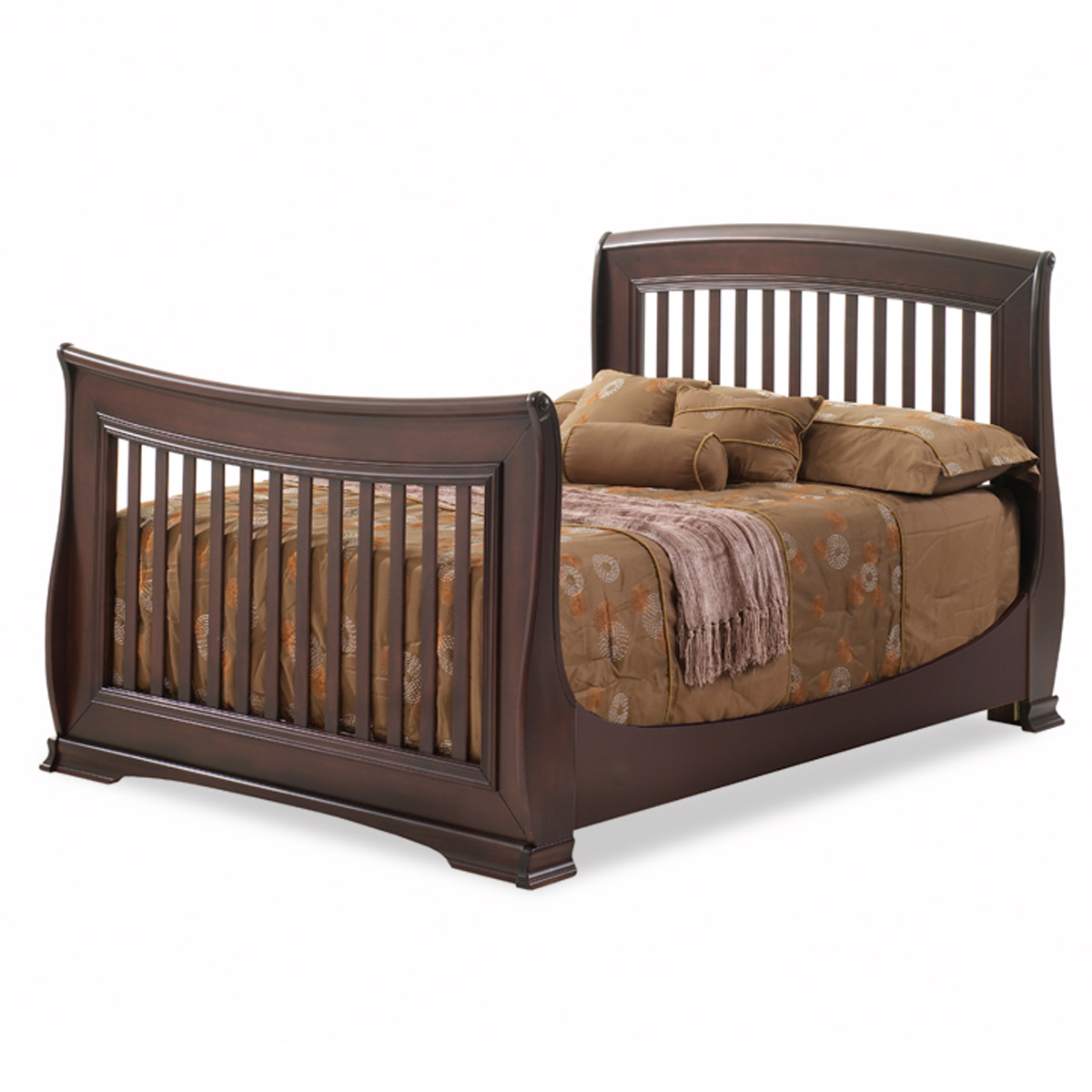 Natart Bella Double Bed in Cocoa FREE SHIPPING