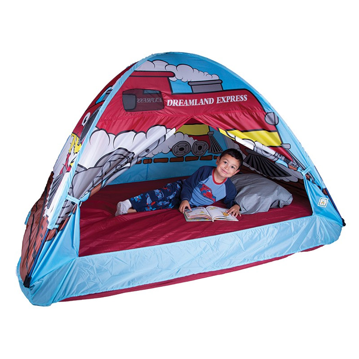 Pacific Play Tents Dream Land Express Train Full Size Bed Tent FREE