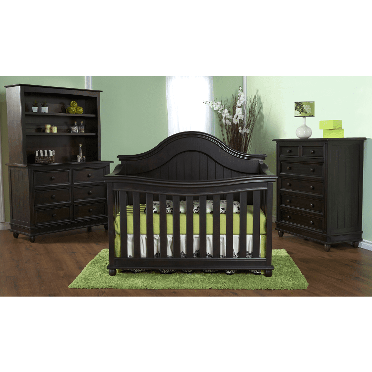 Pali 3 Piece Nursery Set Marina Forever Crib, Double Dresser and 5
