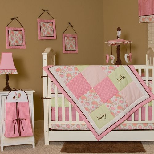 Pam’s Paisley Crib Bedding Collection FREE SHIPPING