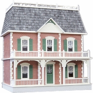 Pre&#45;Bricked Georgetown Dollhouse by Real Good Toys