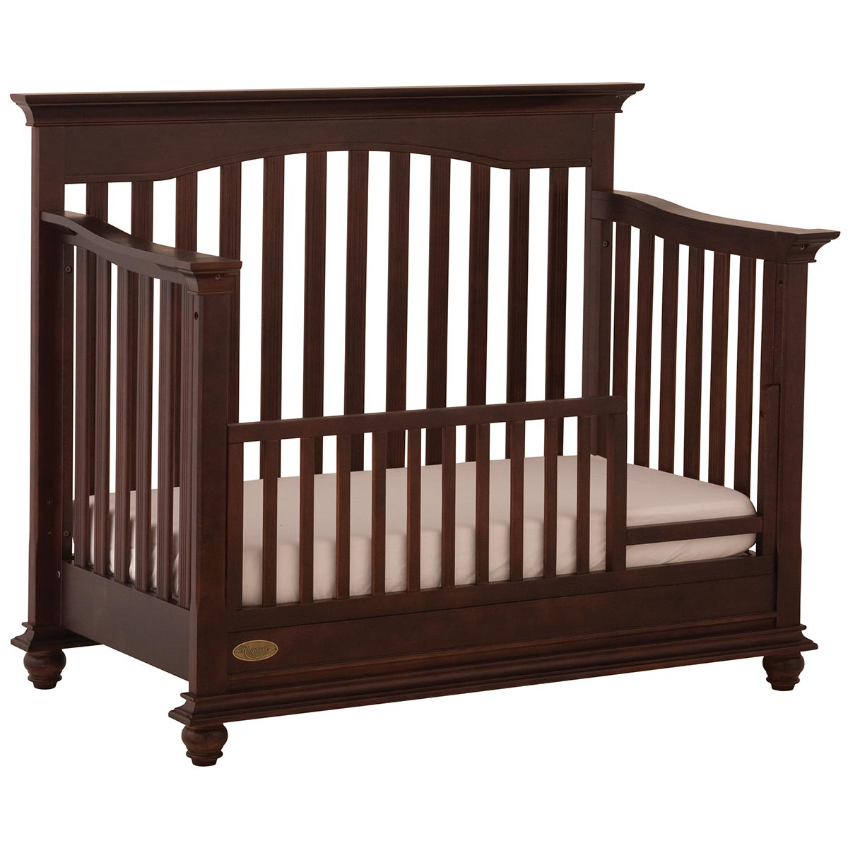 Furniture Ragazzi Sleigh Crib Ragazzi Classico Premium Convertible