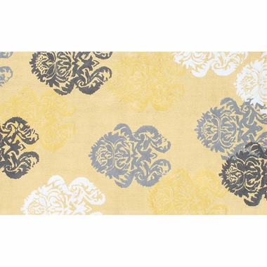 Rug Market Brocade Yellow Kids Rug - Click to enlarge