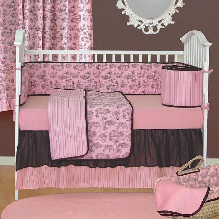 Sleeping Partners Toile 4 Piece Baby Crib Bedding Set FREE SHIPPING