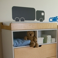 Spot On Square Hiya Changing Tray in Birch