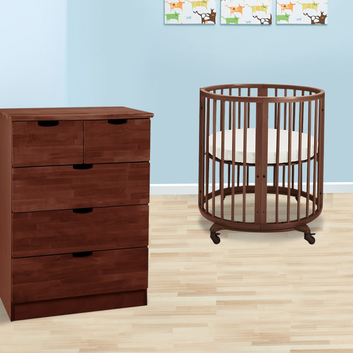 Shop stokke sleepi mini walnut Cheap Sale