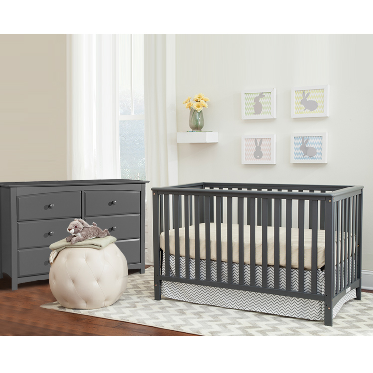 storkcraft kenton 6 drawer dresser grey Kenton 6 Drawer Dresser