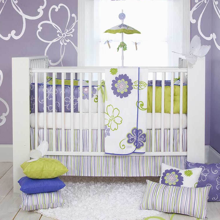 Sweet Potato Lulu 4 Piece Baby Crib Bedding Set FREE SHIPPING