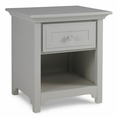 Ti Amo Carino Nightstand in Misty Gray - Click to enlarge