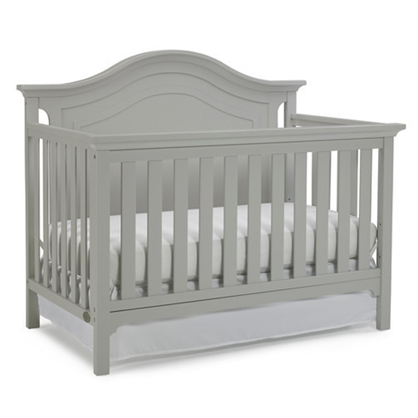 Ti Amo Catania 2 Piece Nursery Set - Convertible Crib and Carino 5 Drawer  Dresser in Misty Gray FREE SHIPPING