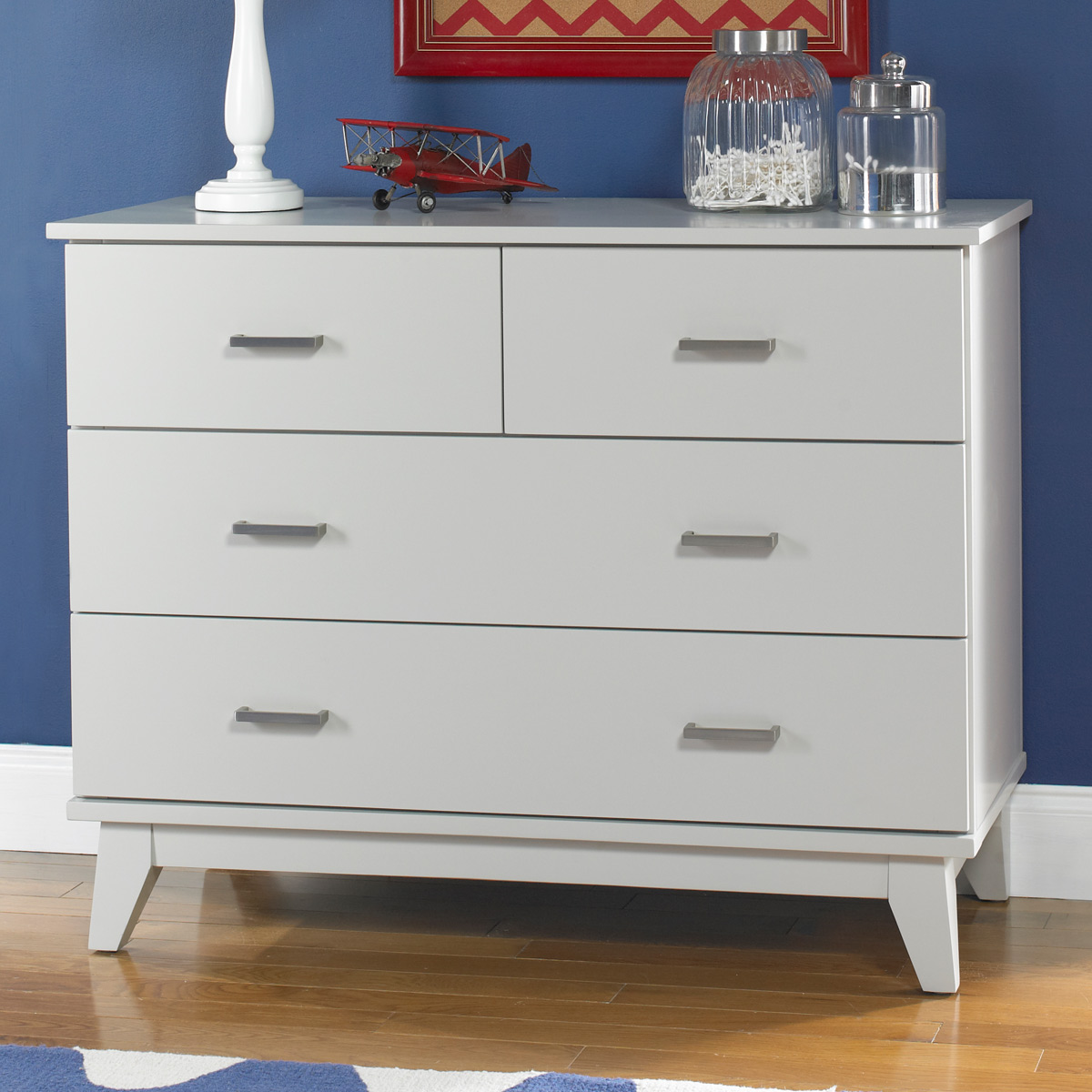grey 4 drawer dresser Playlist Vintage Grey Oak 4 Drawers Chest