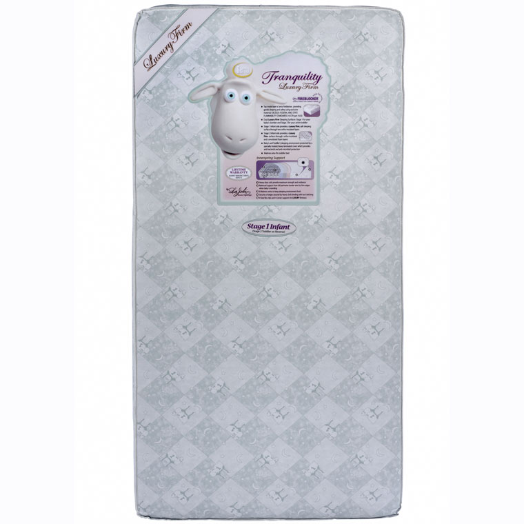 Serta Perfect Sleeper Cheery Days Crib and Toddler Mattress
