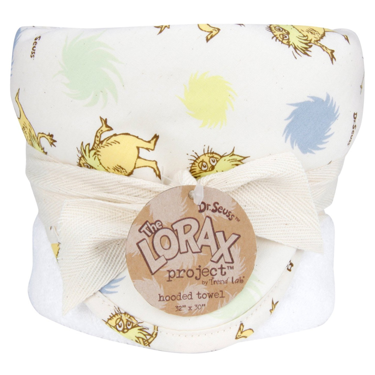 Trend Lab Dr. Seuss The Lorax Bouquet Hooded Towel FREE SHIPPING