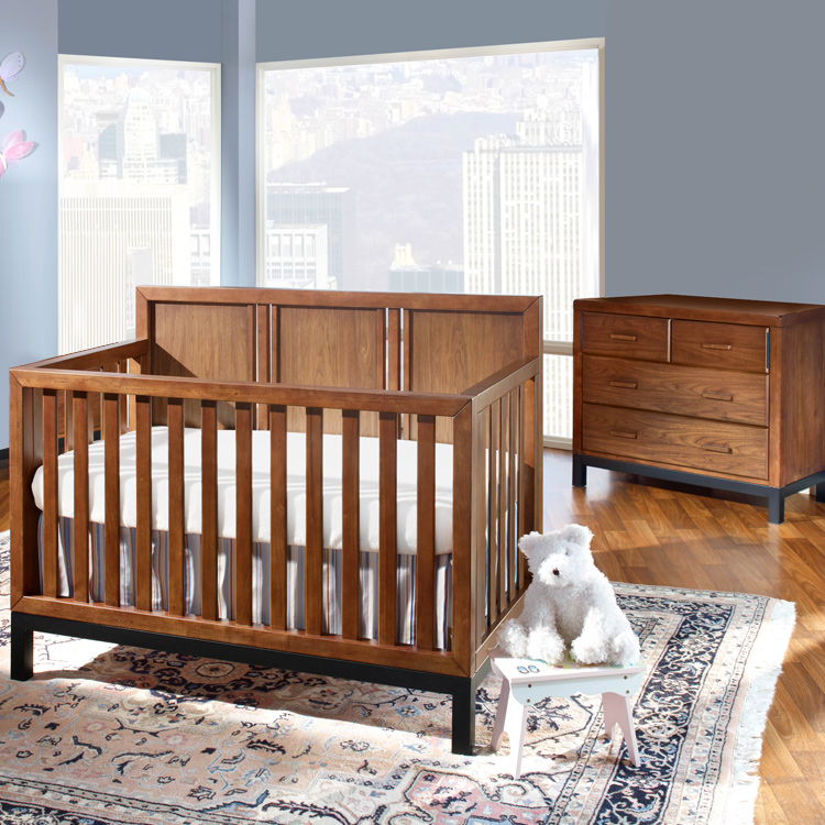 Westwood Design 2 Piece Nursery Set Park West Convertible Crib and