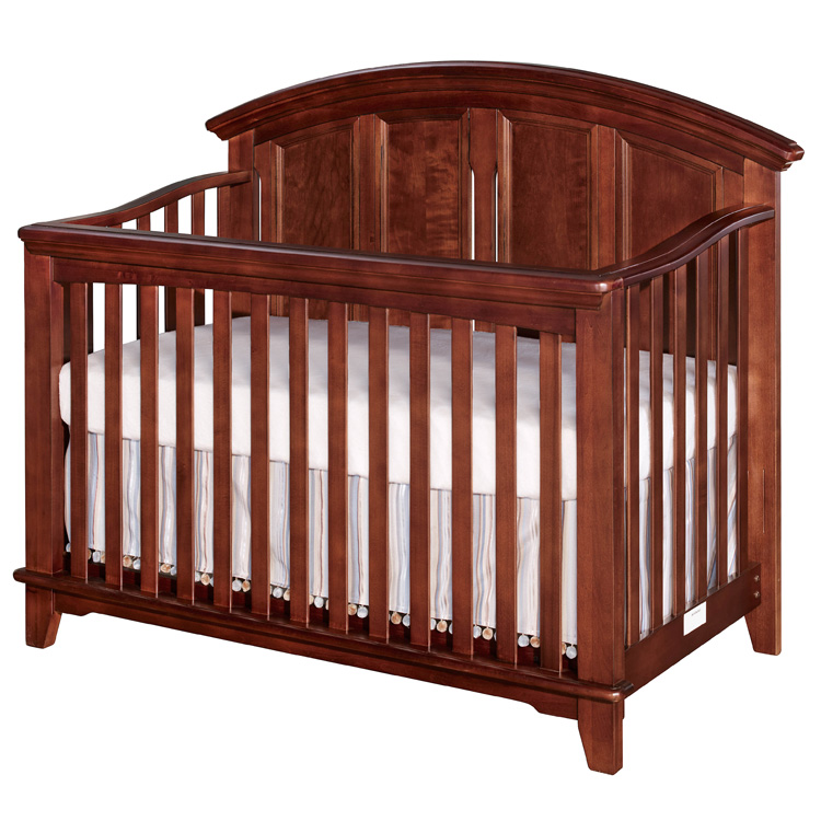 Westwood Design 3 Piece Nursery Set - Jonesport Convertible Crib, Dressing  Combo and 5 Drawer Chest in Virginia Cherry FREE SHIPPING