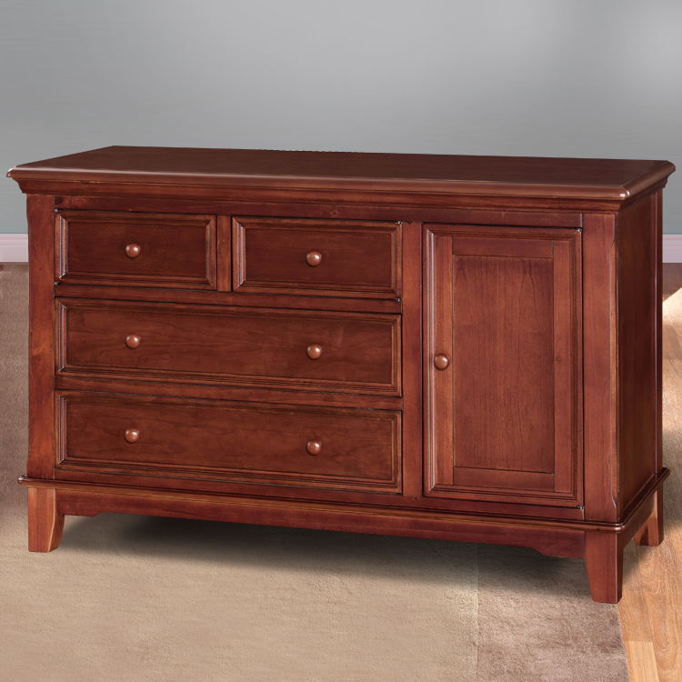 westwood design jonesport dresser Westwood Design Jonesport 6 Drawer Dresser in Cloud